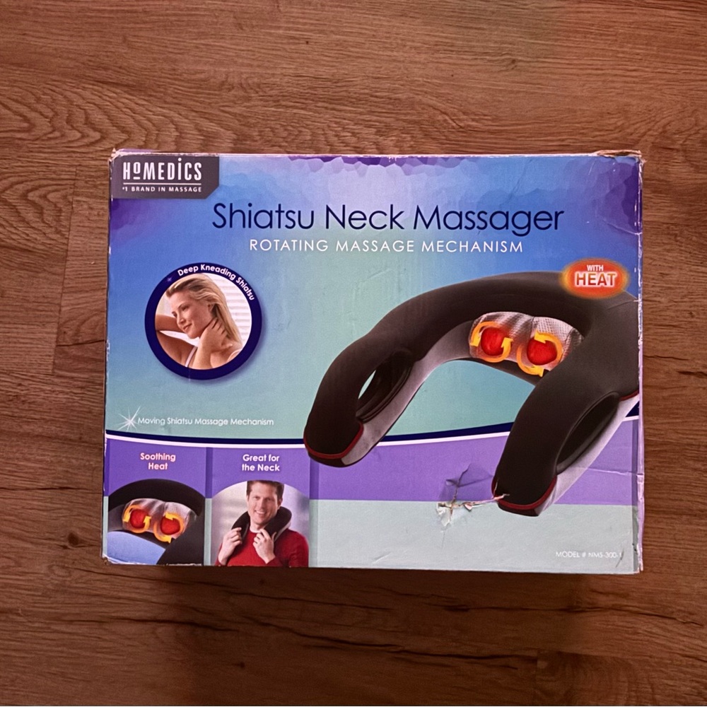 Homedics Shiatsu Neck Massager Rotating Massage Mechanism